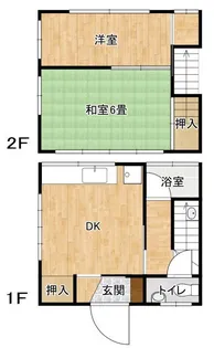 佐賀県伊万里市大川内町甲【一戸建】の間取り