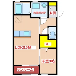 NoiR【1階】の間取り