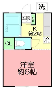 神奈川県藤沢市湘南台2【アパート】の間取り