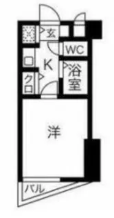 フォーラム石城町【5階】の間取り