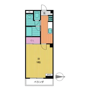 サンシャインアベニュー【1階】の間取り