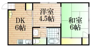 カーサフィオーレ大供【2階】の間取り