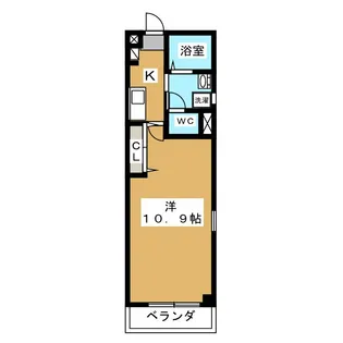 クレフラスト院内【2階】の間取り