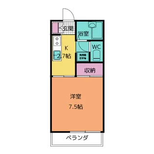 セフィラ原【2階】の間取り