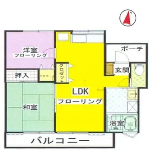 神奈川県川崎市麻生区上麻生7【アパート】の間取り