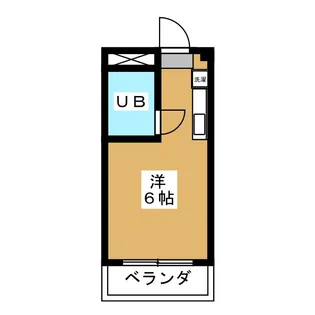 プチテラス旭が丘【2階】の間取り