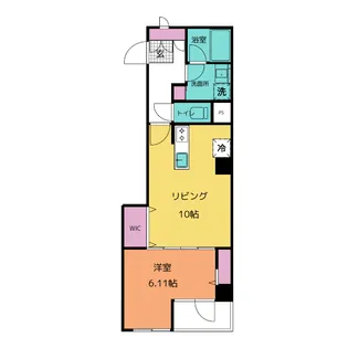 サンデュース保土ヶ谷【5階】の間取り