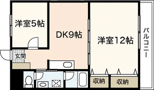シティハウスおがわ【3階】の間取り
