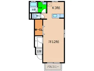 ハーブメゾンTANAKA【1階】の間取り