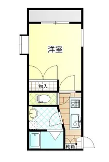 れいめい下荒田【4階】の間取り