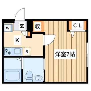 神奈川県大和市代官1【アパート】の間取り
