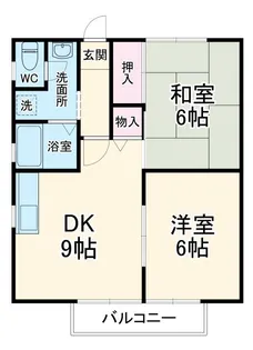 セジュール佐藤【2階】の間取り