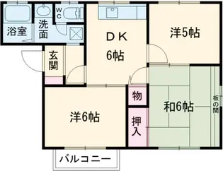 IS VIRGO【2階】の間取り