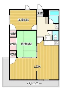 ルグラン曳馬【3階】の間取り