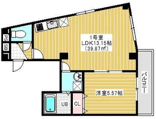 プレシア千葉中央【4階】の間取り