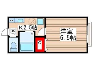 ハイム田原【1階】の間取り