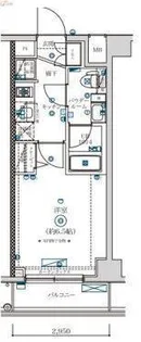 スクエアシティ横浜鶴見【1階】の間取り