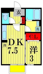シェル・ドゥ【1階】の間取り