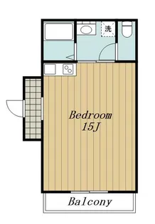 福島県郡山市鶴見坦2【アパート】の間取り