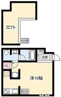 1Rの間取り画像