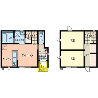 群馬県伊勢崎市山王町【一戸建】の間取り