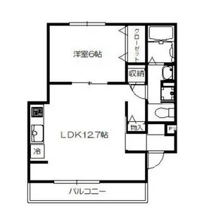 ラ.リュンヌ【2階】の間取り