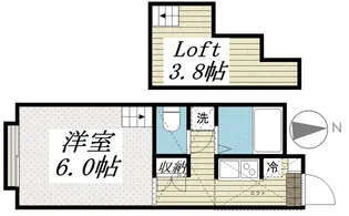 アミティエ【1階】の間取り