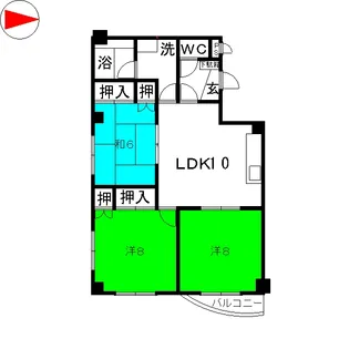 TKビル【3階】の間取り