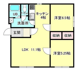 ピュアライフ結城 C棟【3階】の間取り