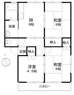 アステール【2階】の間取り
