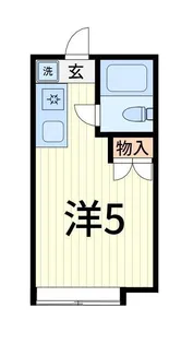 キャピタル青戸【2階】の間取り