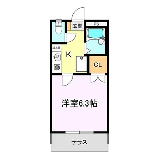 カーサ図景【1階】の間取り