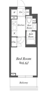 ストーリア市川行徳【5階】の間取り
