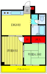 ル・ブランシェ【3階】の間取り