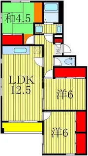 BRAMA柏【2階】の間取り