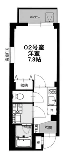 東京都北区十条仲原1【マンション】の間取り