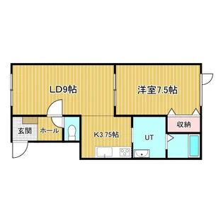 Frieden【1階】の間取り
