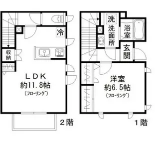 リベルテ池田山の間取り