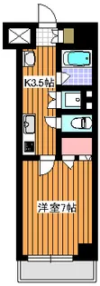 グランメール成増【8階】の間取り