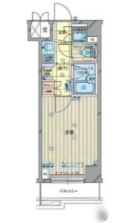 ルーブル大森八番館【4階】の間取り