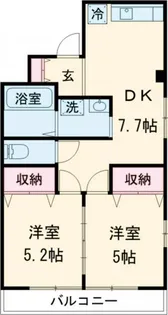 エイブル3【1階】の間取り