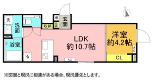 ReveResidence代々木【1階】の間取り