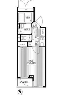 ルアン川崎【5階】の間取り
