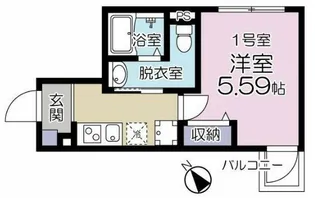 セレーナ神之木町【2階】の間取り