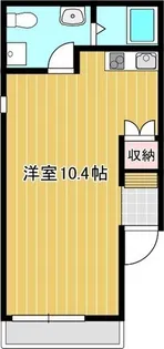 グリュック鳴海【2階】の間取り