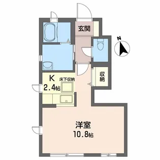 シャーメゾン パンジー【1階】の間取り