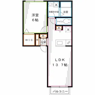 東京都杉並区荻窪1【アパート】の間取り