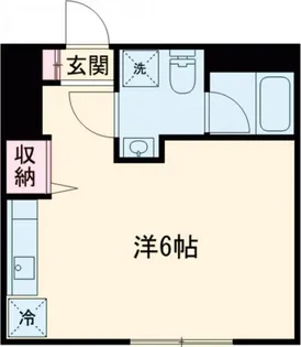 パークテラス仙川【2階】の間取り