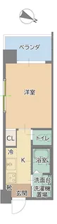 1Kの間取り画像