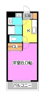 埼玉県朝霞市東弁財3【マンション】の間取り